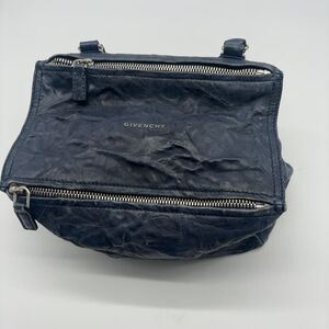 Givenchy Pandora Bag in Blue Distressed Goatskin Leather